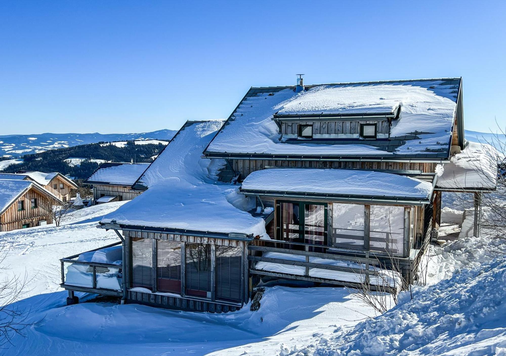 1A Chalet '4 Jahreszeiten' Ski Fahren Und Jacuzzi Mit Aussicht! Бад-Санкт-Леонгард-ім-Лафантталь Екстер'єр фото