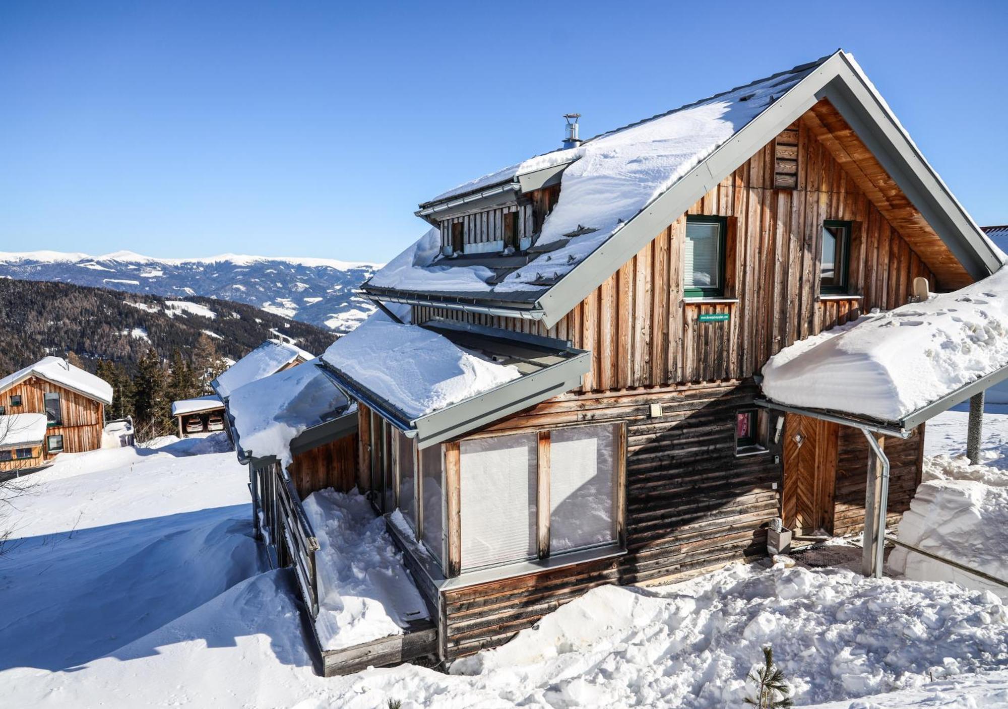 1A Chalet '4 Jahreszeiten' Ski Fahren Und Jacuzzi Mit Aussicht! Бад-Санкт-Леонгард-ім-Лафантталь Екстер'єр фото
